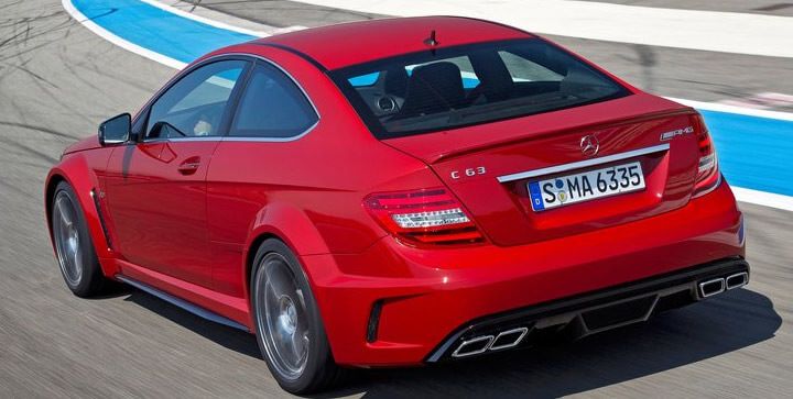 Mercedes-Benz C63 AMG Coupé Black Series 2012 1
