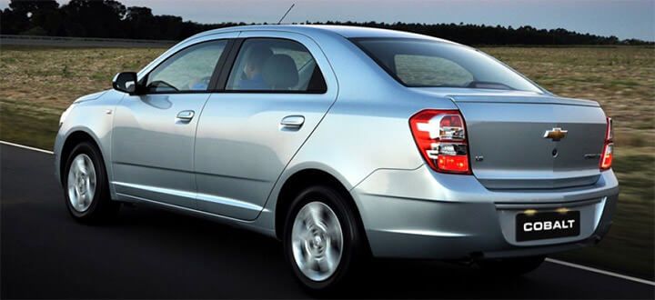 Traseira do Cobalt 2015