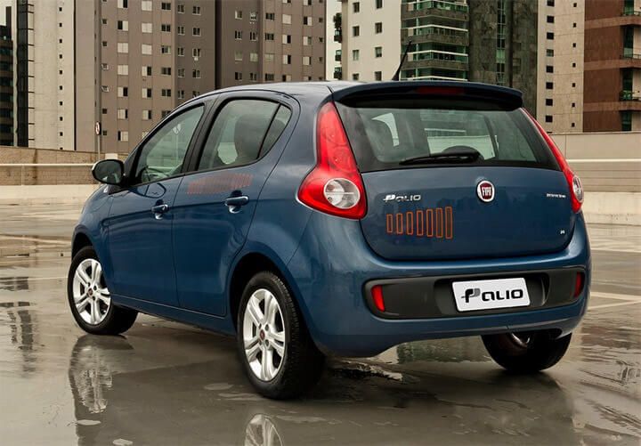Fiat Palio 2015 traseira