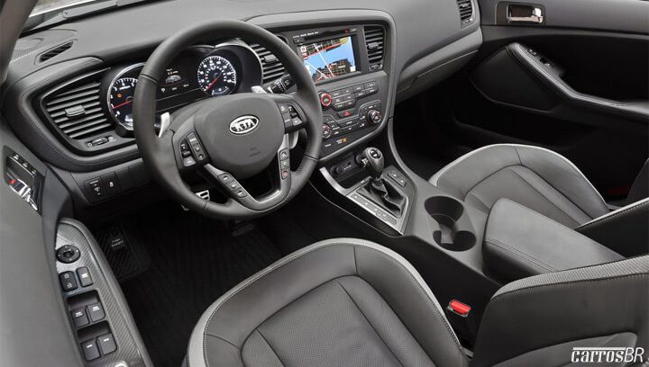 Interior do Optima 2012