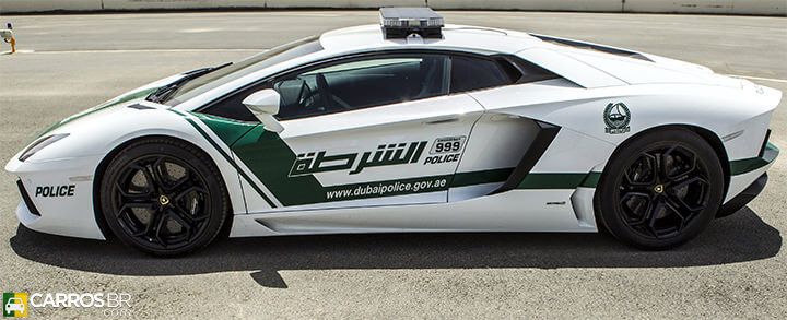 Lamborghini Aventador da Polícia de Dubai