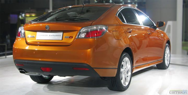 Traseira do MG6 2012