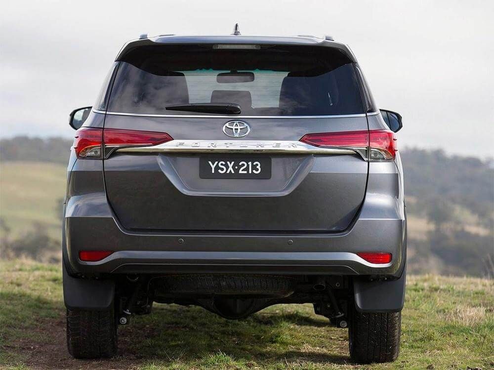 Traseira da Toyota SW4 2016