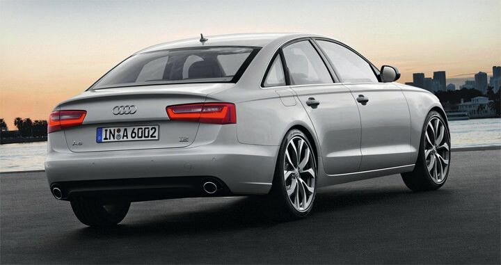 Traseira Audi A6 2013