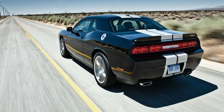 Traseira Dodge Challenger 2013