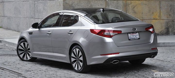 Traseira do Optima 2012