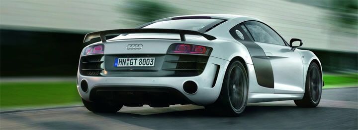 Traseira Audi R8 GT