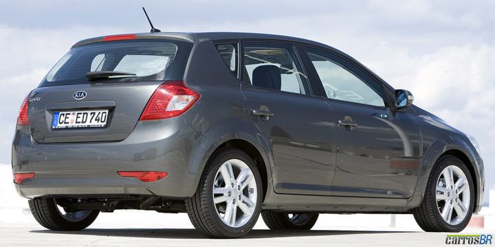 Traseira do Kia Ceed 2012