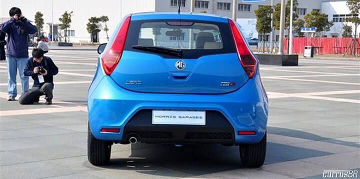 Traseira do MG3 2012