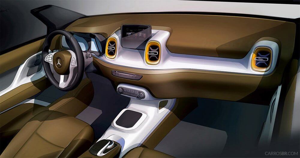 Mercedes-Benz GLT interior
