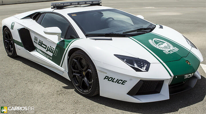 Lamborghini Aventador da Polícia de Dubai