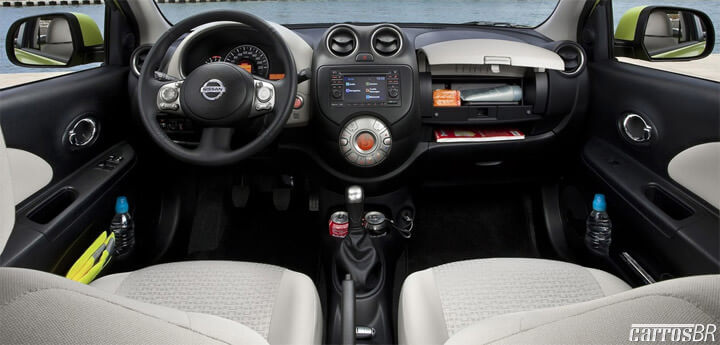 Nissan March interior