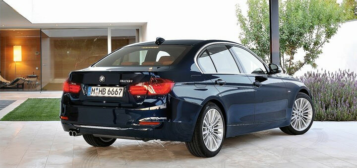 Traseira BMW Série 3 2012-2013
